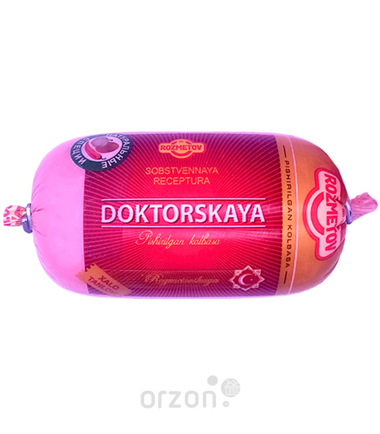 Колбаса вареная "Rozmetov" Докторская 500 гр от интернет магазина Orzon.uz
