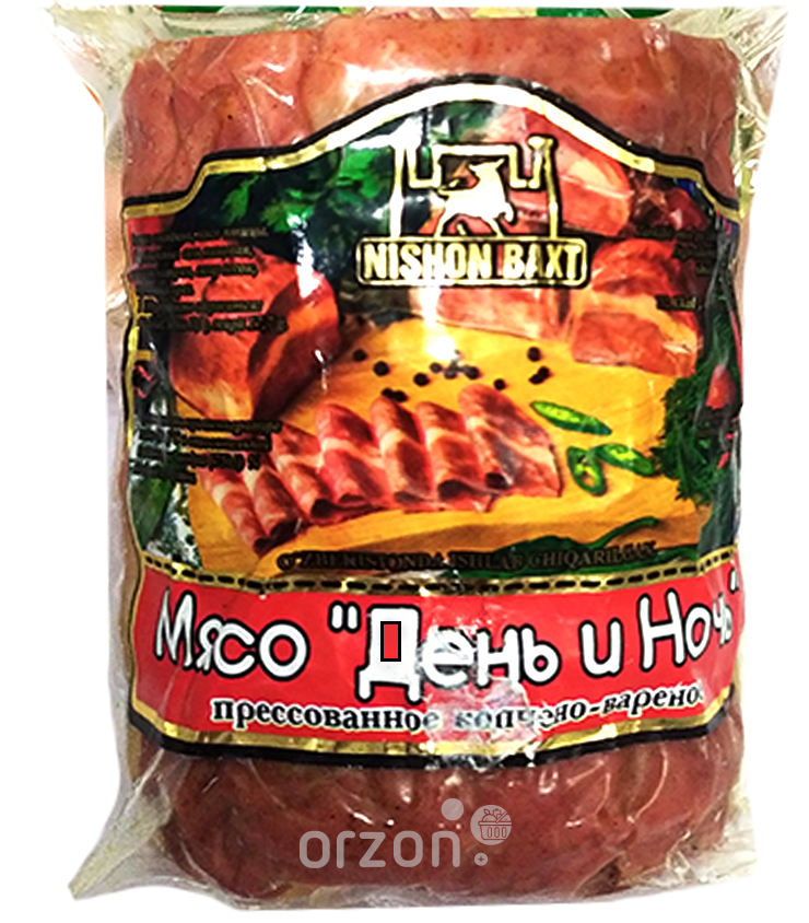Мясо Прессованное "Nishon Baxt" День и ночь 320 гр (±20) от интернет магазина Orzon.uz