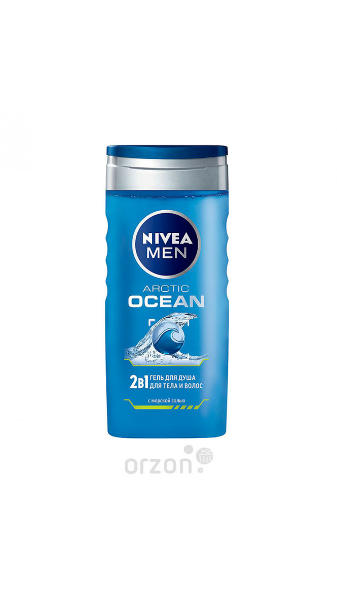 Гель для душа "NIVEA" Men Арктический океан 2в1 250 мл от интернет магазина Orzon.uz