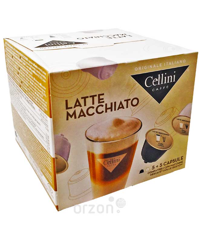 Капсулы кофе "Cellini" Dolce Gusto Cortado Macchiato 10 шт Nespresso