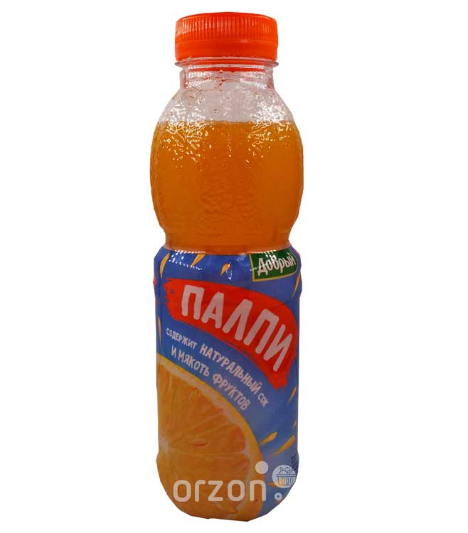 Напиток "Добрый" PULPY Апельсин и Палпинки 450 мл от интернет магазина орзон