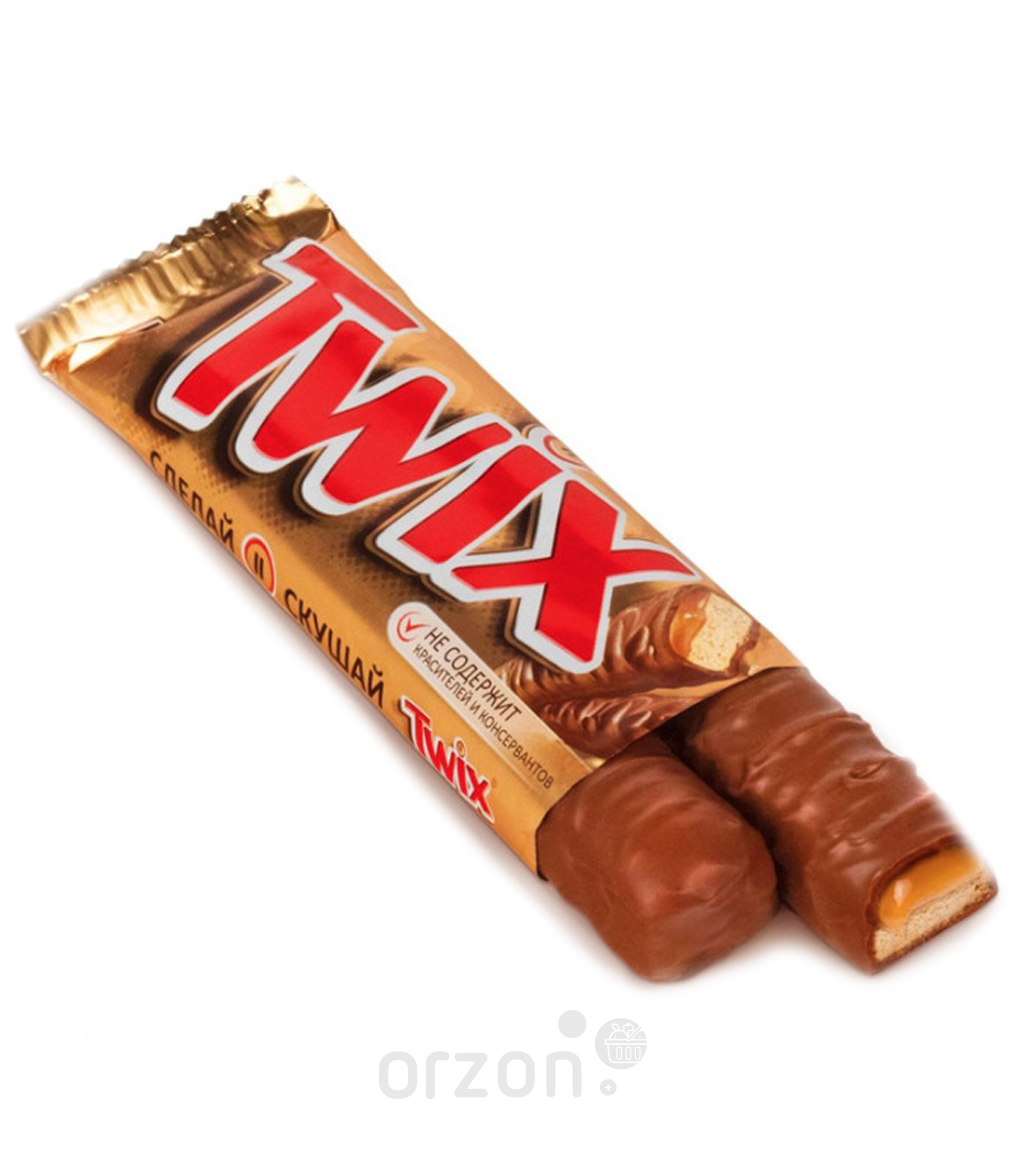 Батончик шоколадный 'Twix' 50 гр от интернет магазина орзон