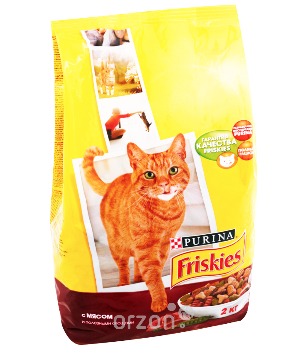 Корм для кошек "FRISKIES" Мясо и Овощи (развес) кг