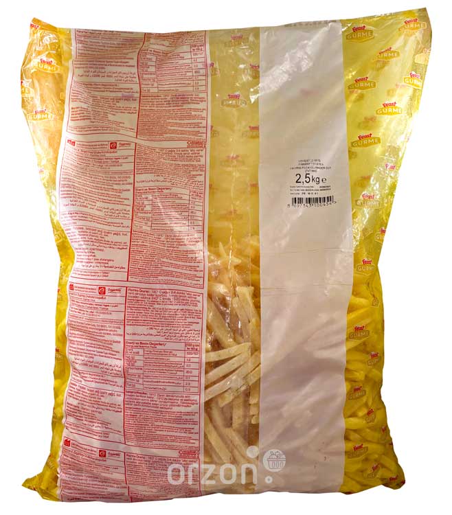 Картофель фри "Ozgorkey" (7x7 мм) Замороженный 2,5 кг