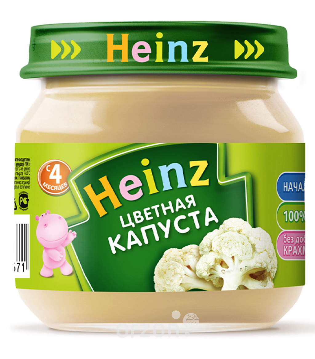 Детское пюре 'Heinz' Цветная капуста с/б 80 гр