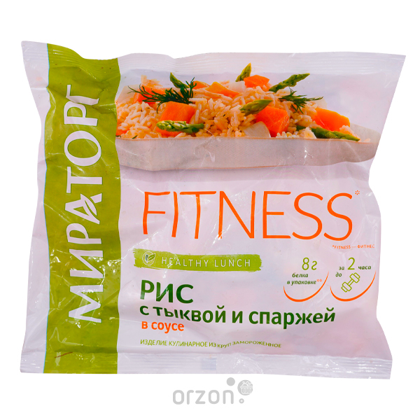 Овощная смесь "Мираторг" Рис с тыквой и спаржей Fitness 400 гр