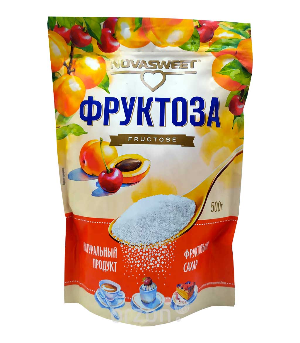 Фруктоза 'Nova Sweet' Фруктовый Сахар дой-пак 500 гр с доставкой на дом | Orzon.uz