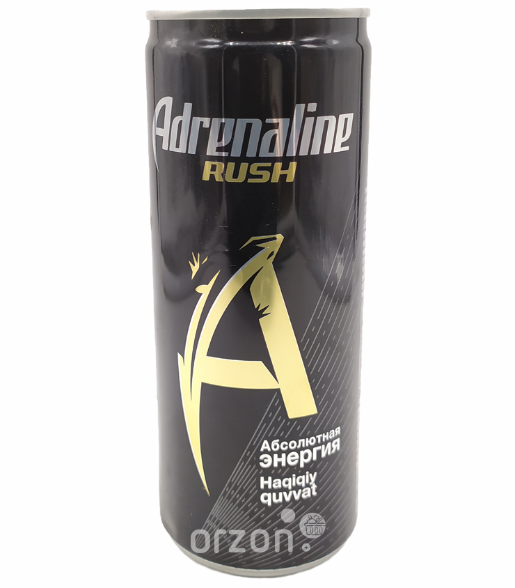 Энергетический напиток "Adrenaline Rush" ж/б 0.25 л от интернет магазина орзон