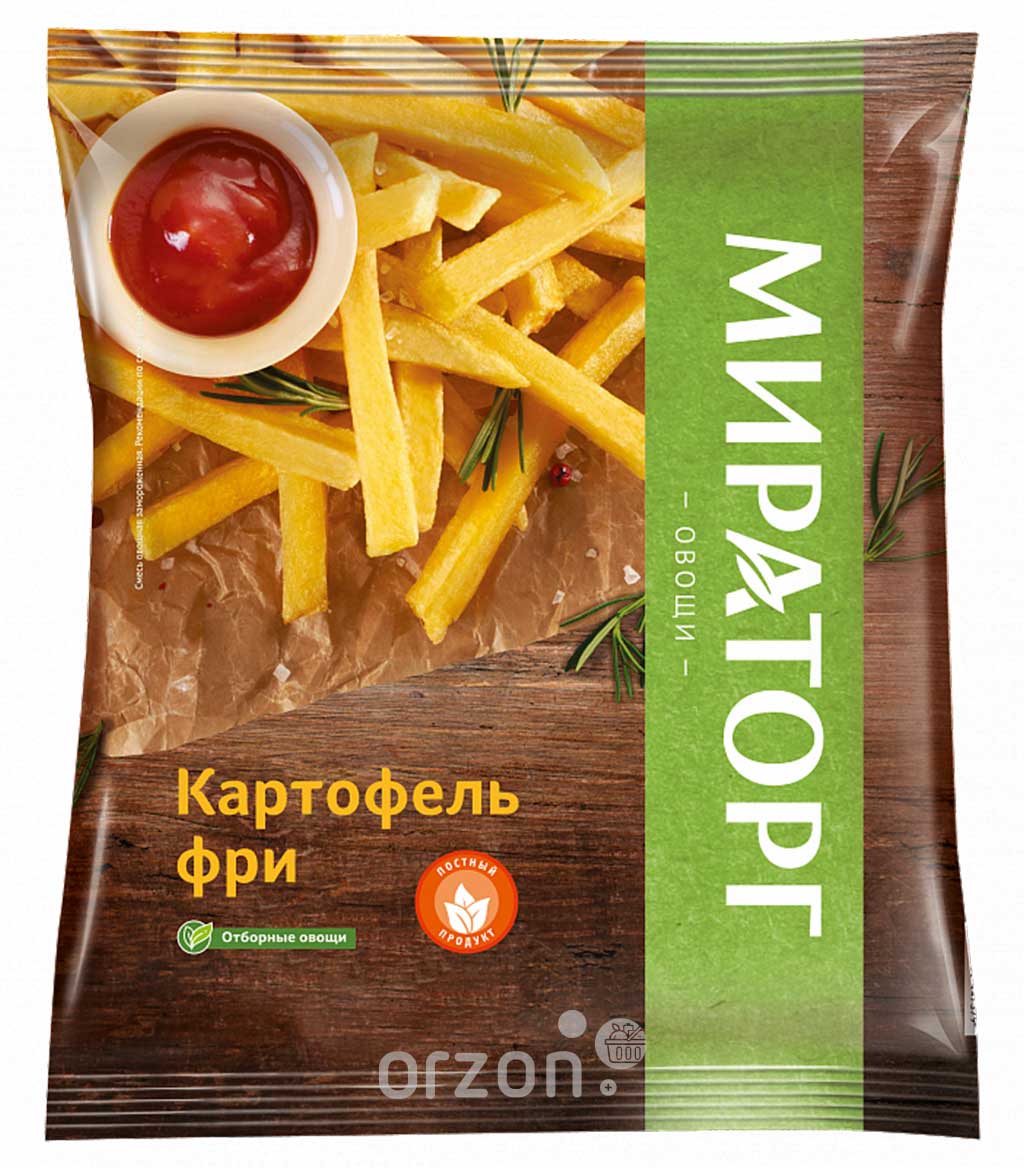 Картофель фри "Мираторг" 750 гр с доставкой на дом | Orzon.uz