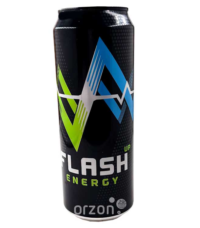 Энергетический напиток "Flash" ж/б 450 мл от интернет магазина орзон