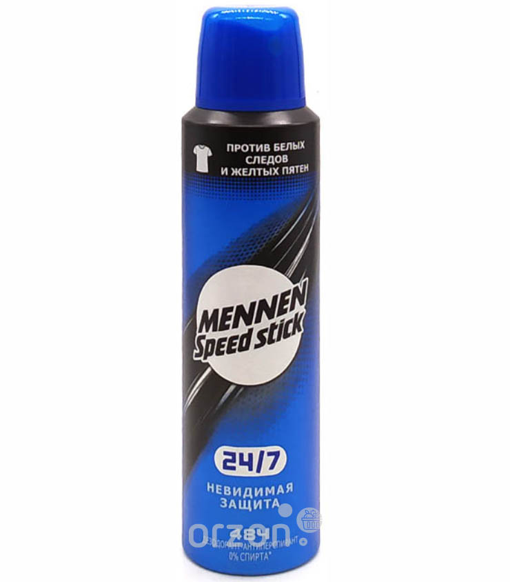 Дезодорант-спрей "Mennen Speed Stick" Невидимая Защита 150 мл от интернет магазина Orzon.uz