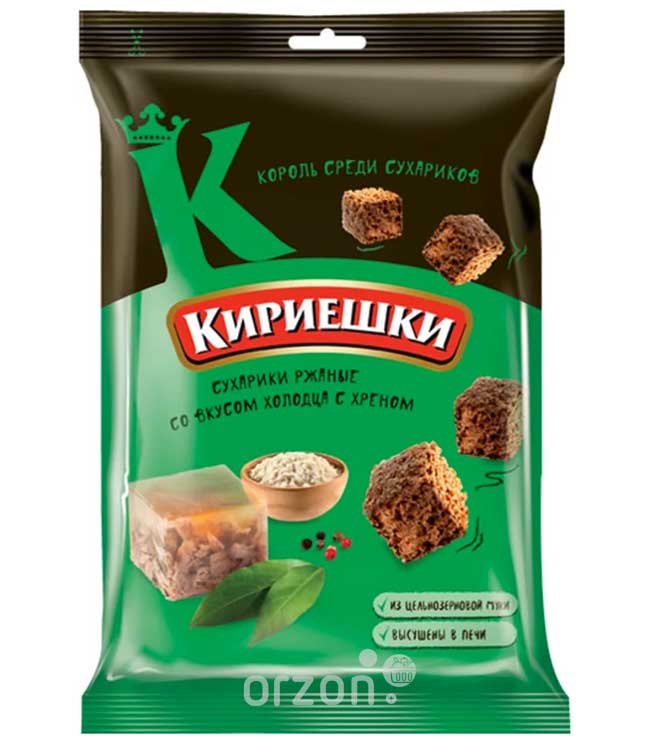 Сухарики "Кириешки" Холодец 100 гр от интернет магазина орзон