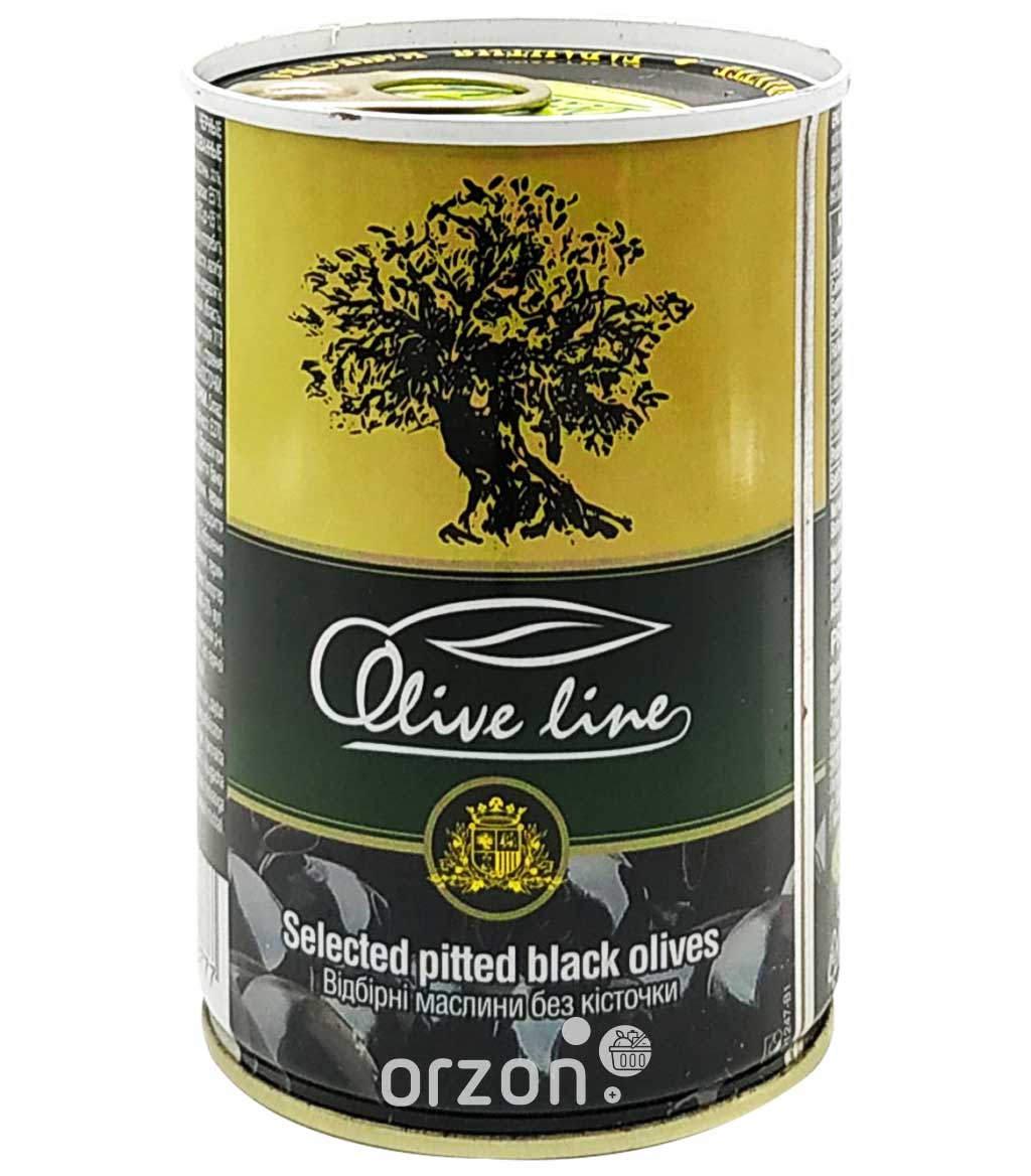 Маслины "Olive Line" Отборные без косточки 432 мл  от интернет магазина Orzon.uz