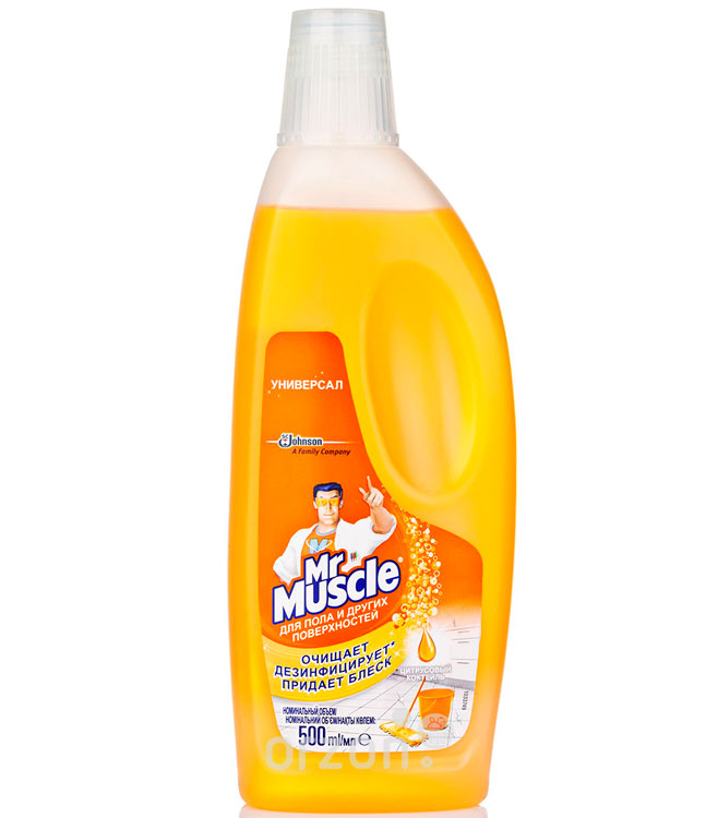 средство для полов "mr.muscle" универсал цитрусовый коктейль 500 мл от интернет магазина orzon