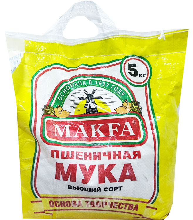 Мука "Makfa" в/с 5 кг от интернет магазина орзон