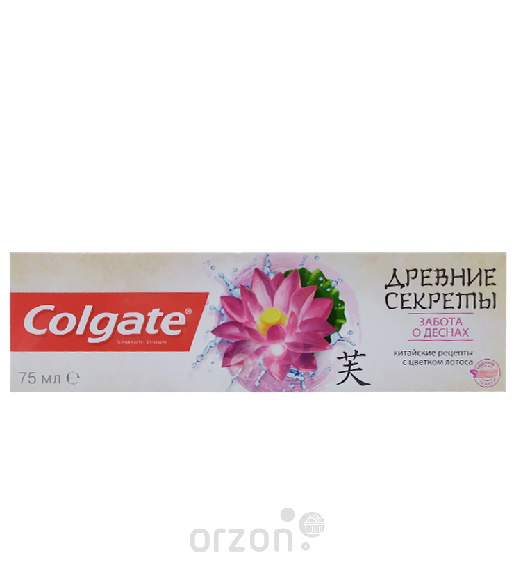 Зубная паста "COLGATE" Древние секреты Лотос 75 мл от интернет магазина Orzon.uz