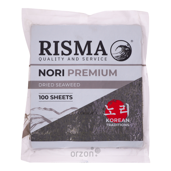 Листья нори "Risma" Premium 100 листов 230 гр