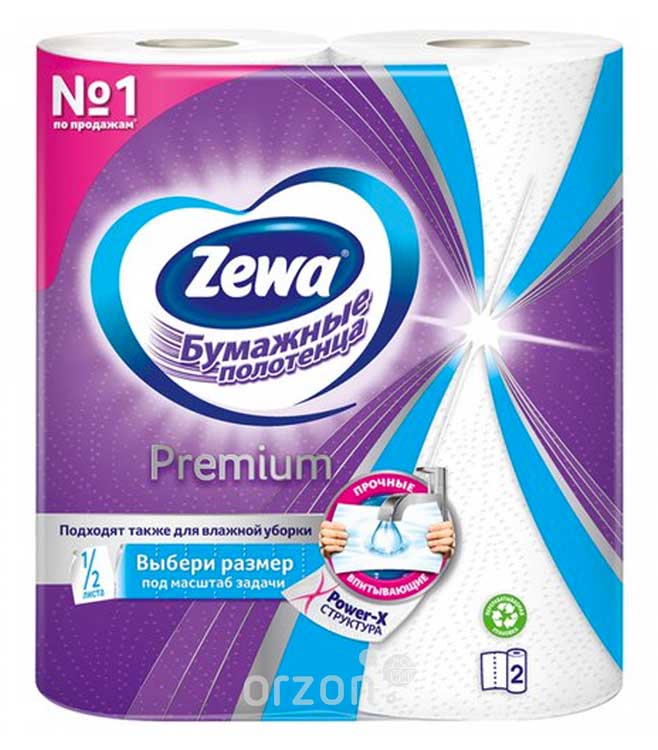 Бумажные полотенца 'Zewa' Premium 2 слой 2 рулона 1 упак