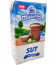 Молоко "Musaffo" 2% 1 л