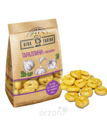 Тараллини "Nina Farina" с Чесноком 180 гр
