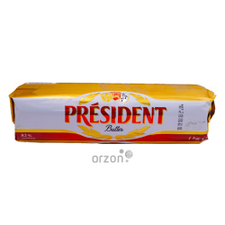 Масло сливочное "President" Жирность 82% 1000 гр