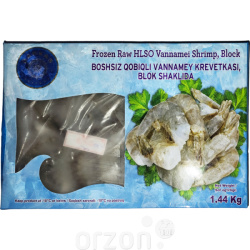 Креветки  "Barkas" 16/20 (во льду) без головы 1.44 кг чистый вес