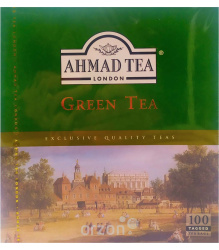 Чай зелёный "Ahmad Tea" HORECA 100 пак