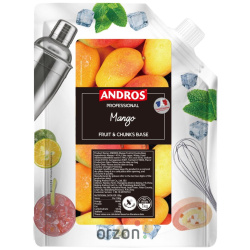 Фруктовое чанки  "ANDROS" Манго 1 кг