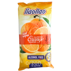 Влажные салфетки "LLaollao" 15 шт