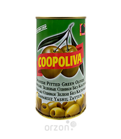 Оливки "Coopoliva" без косточек (в упаковке 12 dona) 370 мл  от интернет магазина Orzon.uz