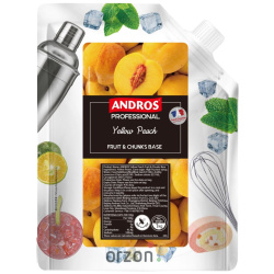 Фруктовое чанки  "ANDROS" Персик 1 кг