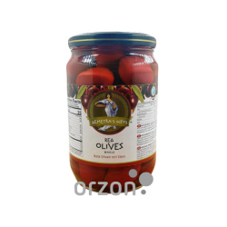 Оливки красные "Demetra’s Gifts" с косточкой, 720 мл