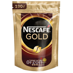 Кофе "Nescafe" Gold м/у 190 гр