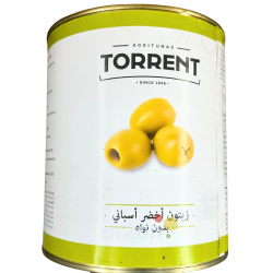 Маслины "Torrent" маринованные без косточки ж/б 4100 (2000) гр