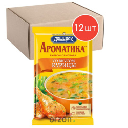 Бульон-приправа ароматика "Доширак" со вкусом Куринный 90 гр