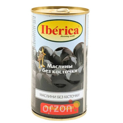 Маслины "Iberica" без косточки 370 мл 