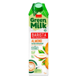 Напиток "Green Milk" Миндальное Barista  1 л