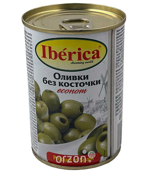 Оливки "Iberica" без косточки (в упаковке 24 dona) 280 мл