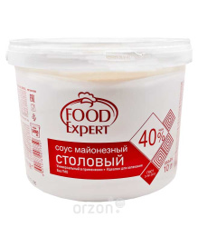 Соус майонезный  "Food Expert" Столовый Универсальный 40% 9850 г