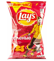 Чипсы рифлёные 'Lays' Лобстер 140 гр