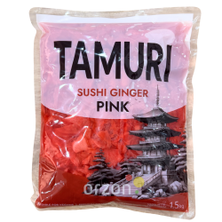 Имбирь маринованный Розовый "Tamuri" (в упаковке 10 шт) 1.5 кг