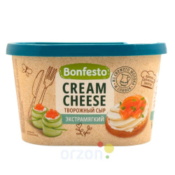 Сыр творожный "Bonfesto" Кремчиз Экстрамягкий 70% 400гр