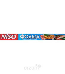 Фольга алюминиевая "Niso" особо прочная к/у 7,5м