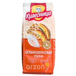 Мука цельнозерновая "Кудесница" 500 гр