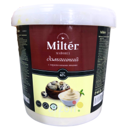 Майонез "Milter" С перепелиным яйцом ведро (в упаковке 6 шт) 3 л