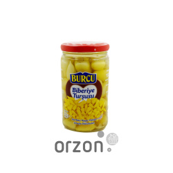 Перец мариновонные острые "Burca" Biberiye Tursusu 310г 