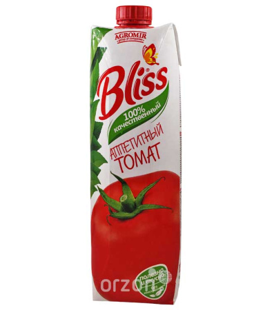Сок "BLISS" Томатный 1 л от интернет магазина орзон