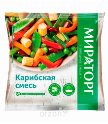 Овощная смесь "Мираторг" Карибская 400 гр