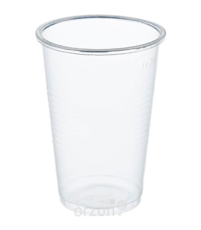 Одноразовые стаканчики пластиковые 200 мл 1 dona