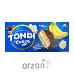 Печенье "Tondi CHOCO-PIE" банановое с глазурью 180 гр
